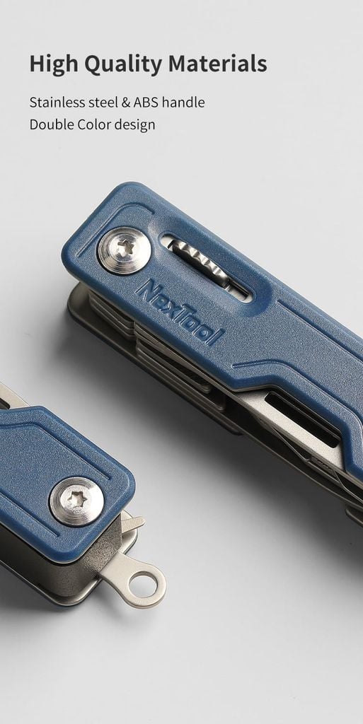 Nextool Multi Functional Knife dao xếp móc khóa bỏ túi 12 chức năng, ốp ABS