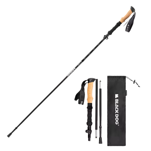 Gậy chạy trail trekking gấp gọn bằng nhôm Blackdog CBD2450DS012