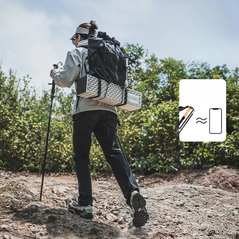 Gậy chạy trail trekking gấp gọn bằng nhôm Blackdog CBD2450DS012