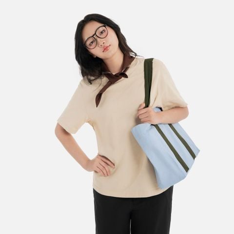 Túi Tote Viền Nổi Vải Thế Hệ Mới - ATTU25001