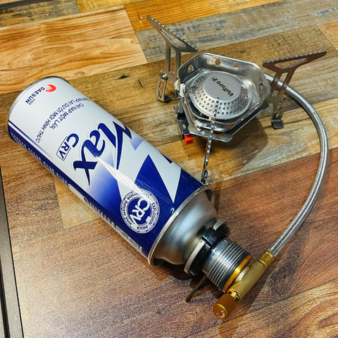 Đầu chuyển đổi bình gas dã ngoại có chân đỡ bình Vultura VTR-GS2501