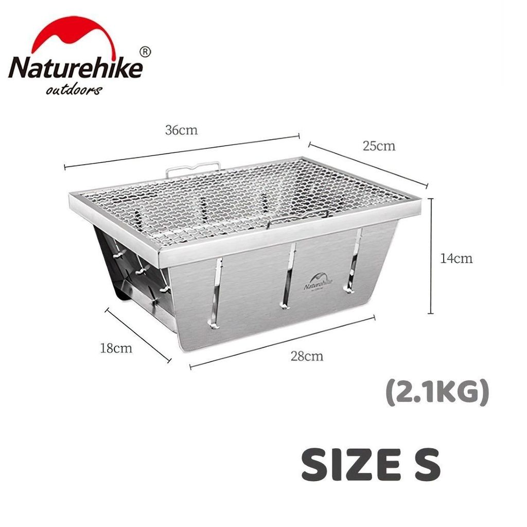 Bếp than dã ngoại xếp gọn IGT Naturehike NH20CJ006