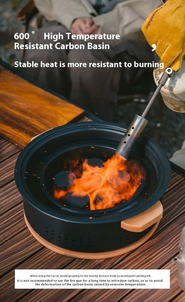 Bếp than xếp gọn để bàn cắm trại Naturehike Moyan CNK2550CF010