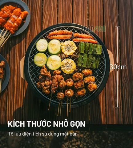 Bếp than xếp gọn để bàn cắm trại Naturehike Moyan CNK2550CF010