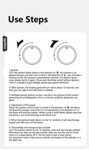 Bếp sưởi gas đa năng Naturehike CNK2300CW018