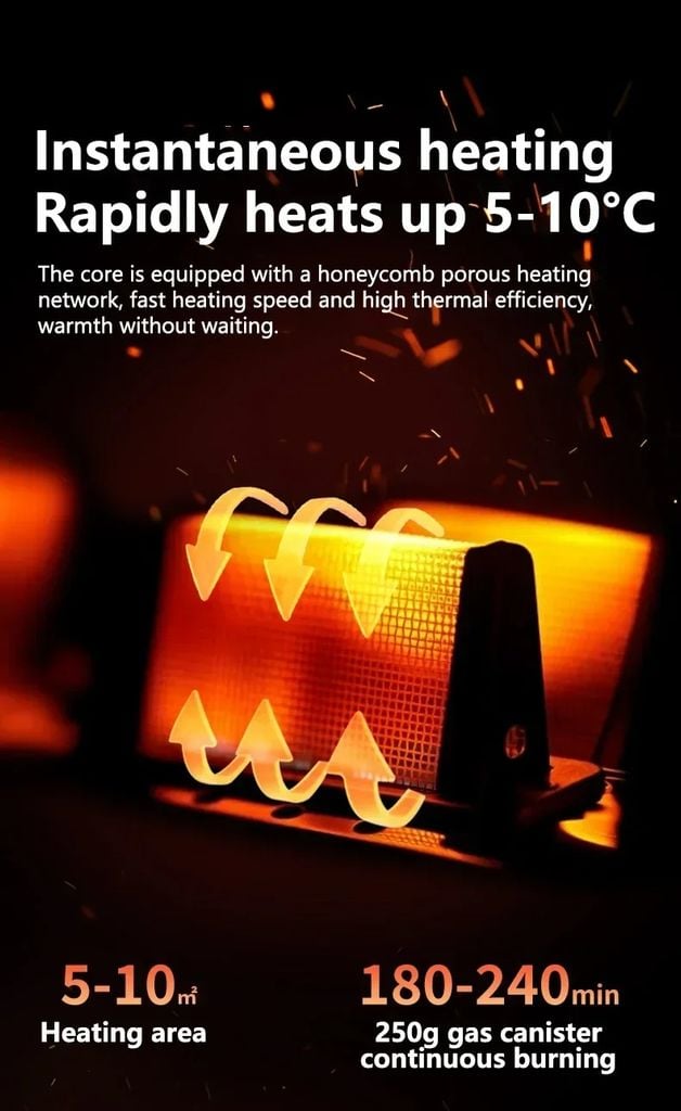 Bếp sưởi gas đa năng Naturehike CNK2300CW018