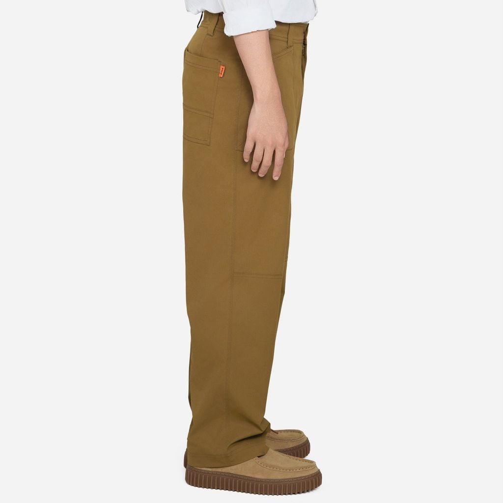 Quần Dài Work-wear Ống Đứng Vải Elasterell-P Dệt Chéo - BWPM24001
