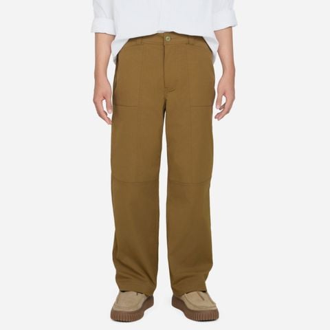 Quần Dài Work-wear Ống Đứng Vải Elasterell-P Dệt Chéo - BWPM24001