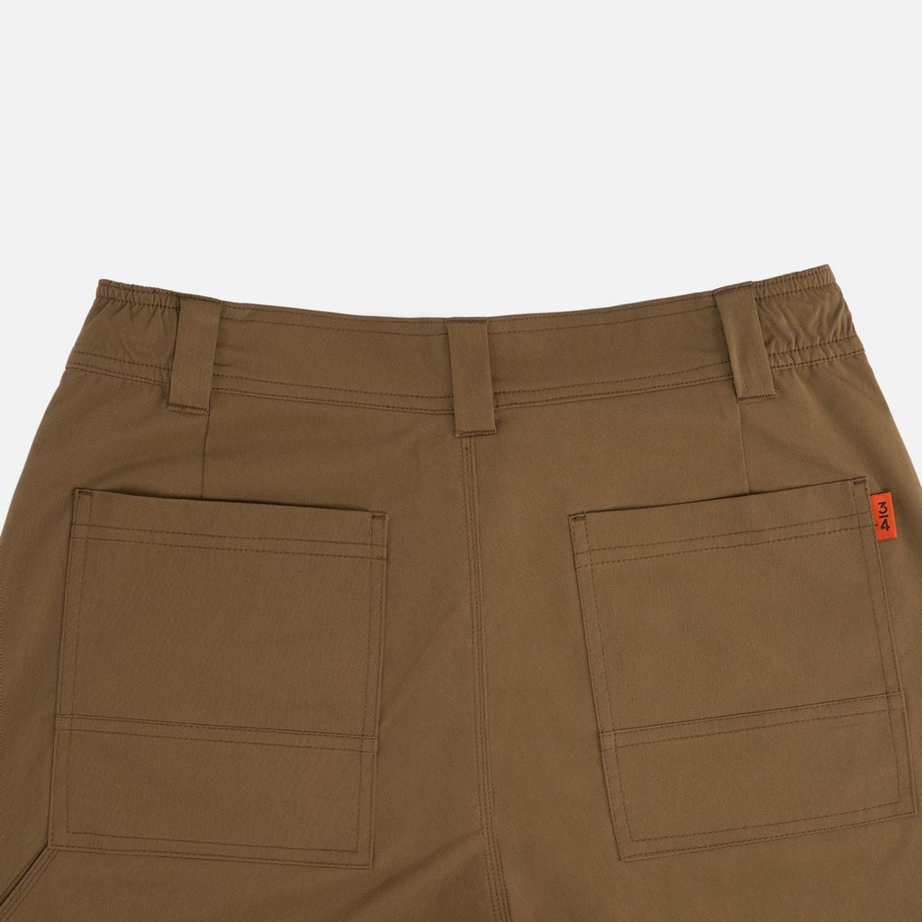 Quần Dài Work-wear Ống Đứng Vải Elasterell-P Dệt Chéo - BWPM24001