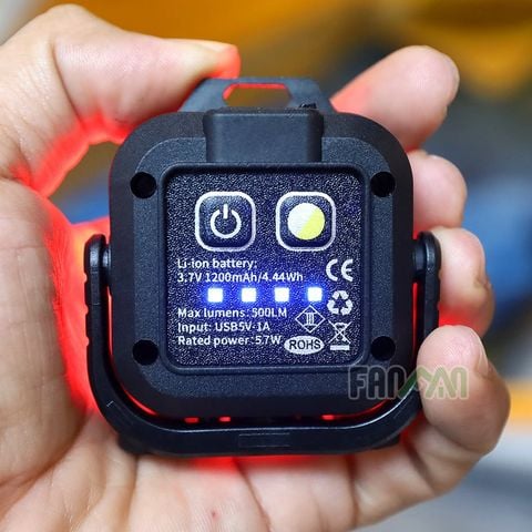 Đèn pin làm việc COB mini Blackdog CBD2550ZM017