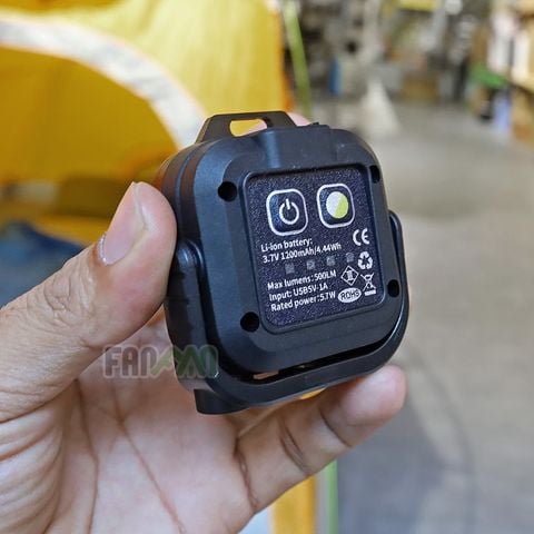 Đèn pin làm việc COB mini Blackdog CBD2550ZM017