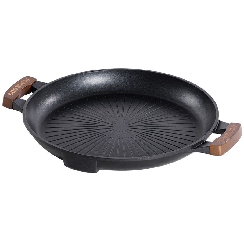 Chảo nhôm Camping đáy bằng Blackdog CBD2550CF021