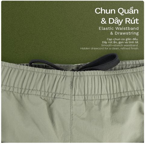 Quần Dài Cargo Túi Hộp Vải Taslan - BCGM24001
