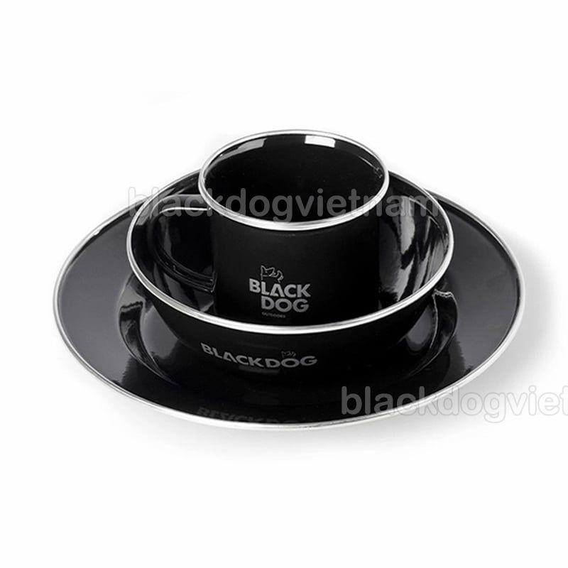 Đĩa dã ngoại tráng men Blackdog CBD2450CF017