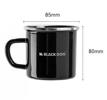 Ly (cốc) dã ngoại tráng men Blackdog CBD2450CF018