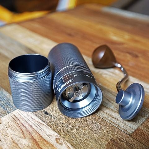 Cối xay cà phê hạt thủ công dã ngoại Vultura KG1 - lõi thép CNC 7 cánh
