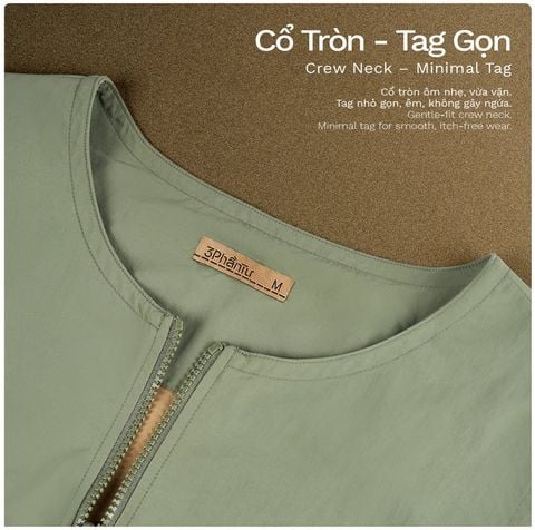 Áo Gi-lê Đa Năng Có Thể Mặc 2 Mặt Vải Taslan - OGLM24001
