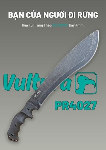Dao rựa Parang sinh tồn đi rừng Vultura PR4027