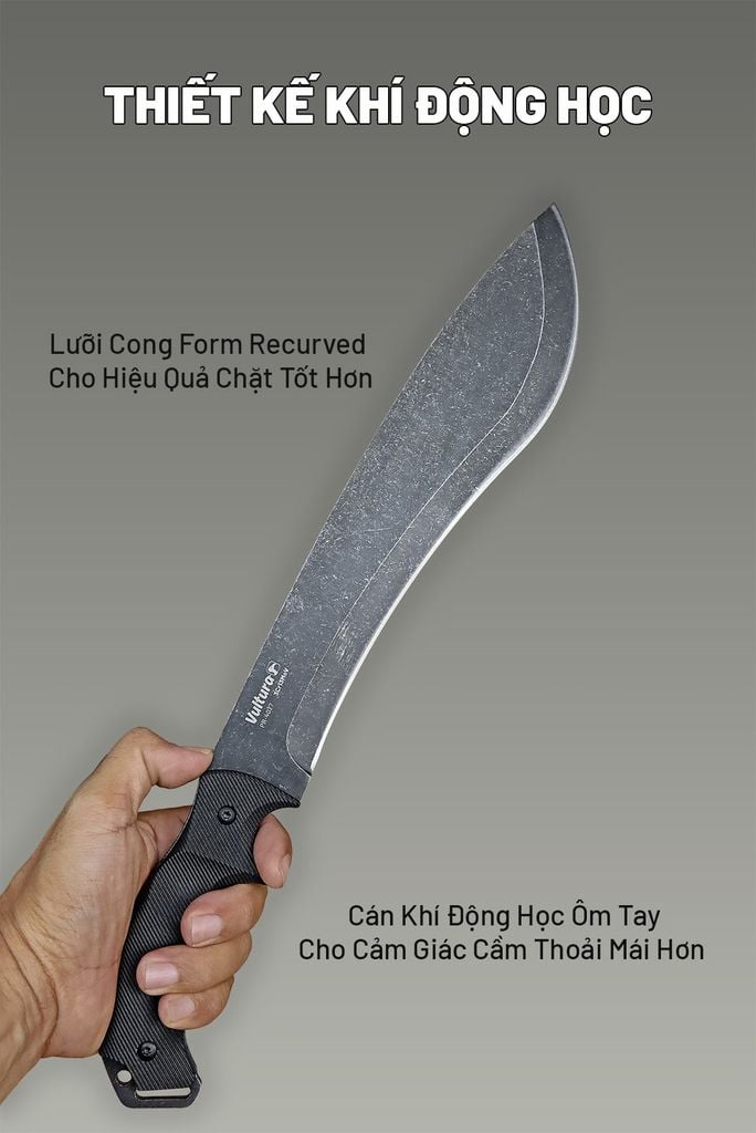 Dao rựa Parang sinh tồn đi rừng Vultura PR4027