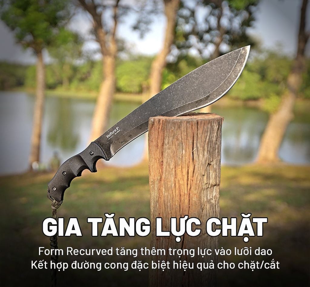 Dao rựa Parang sinh tồn đi rừng Vultura PR4027