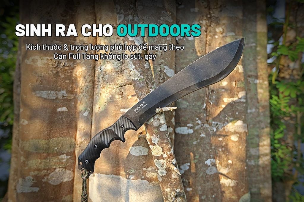 Dao rựa Parang sinh tồn đi rừng Vultura PR4027