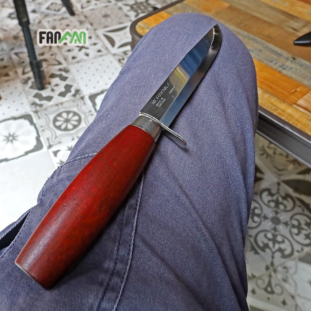 Dao Morakniv® Classic No.2F (Finger Guard) - Carbon Steel