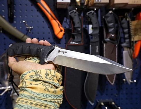 Dao sinh tồn Outdoor full-tang thép D2 Vultura KX-15