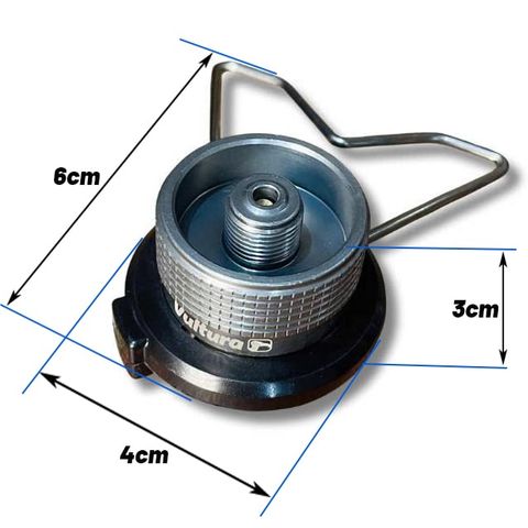 Đầu chuyển đổi bình gas dã ngoại có chân đỡ bình Vultura VTR-GS2501