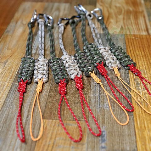 Dây dù Micro Cord cỡ nhỏ 1.2mm dùng đan bện móc khóa đồ Outdoor