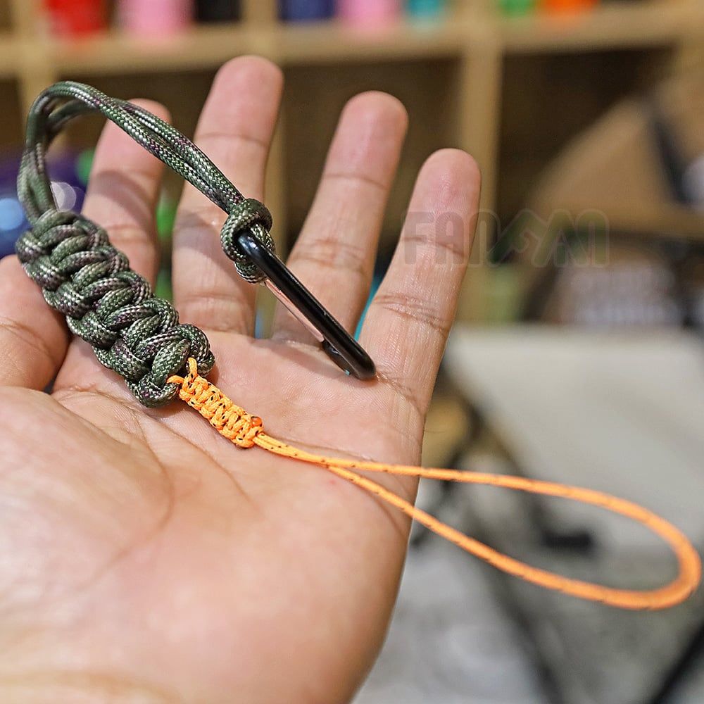 Dây dù Micro Cord cỡ nhỏ 1.2mm dùng đan bện móc khóa đồ Outdoor