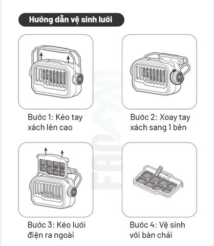 Đèn pin bắt muỗi cắm trại đa năng Naturehike CNK2550ZM013