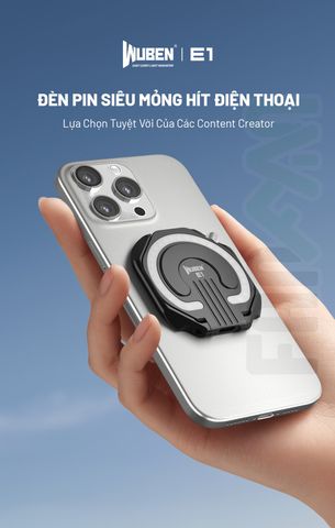 Wuben E1 Đèn pin selfie cho điện thoại
