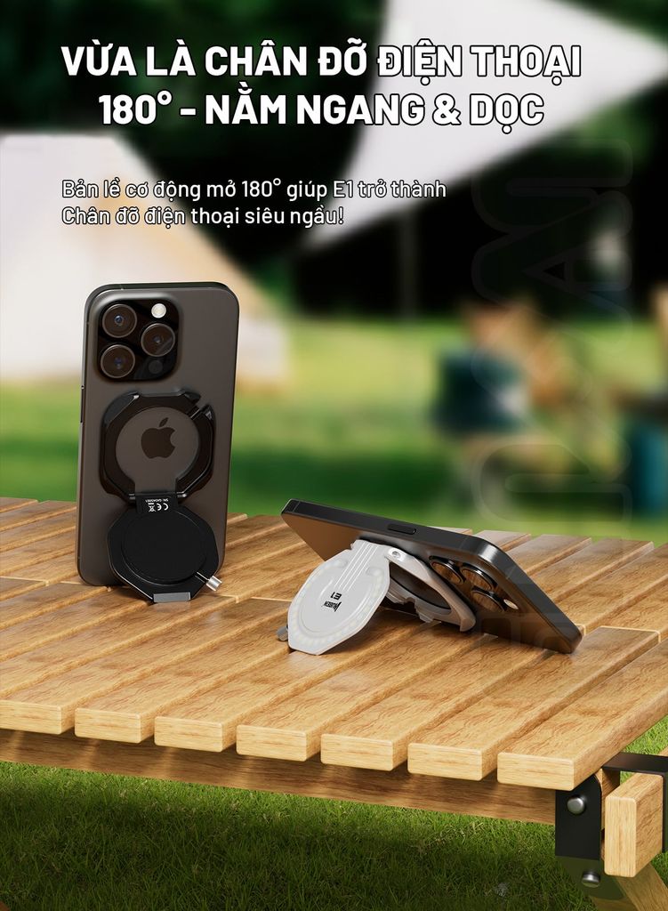 Wuben E1 Đèn pin selfie cho điện thoại