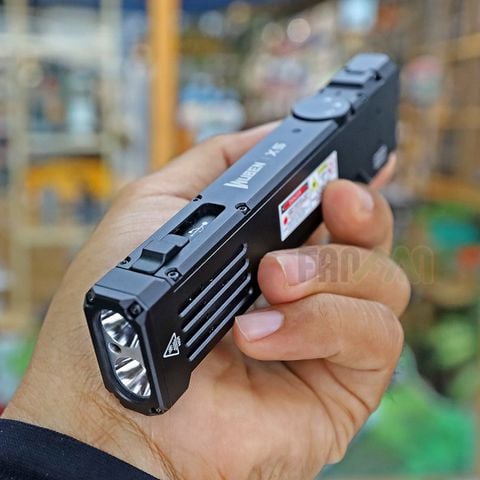 Wuben X5 đèn pin EDC 1300 Lumens + Laser + UV đa năng