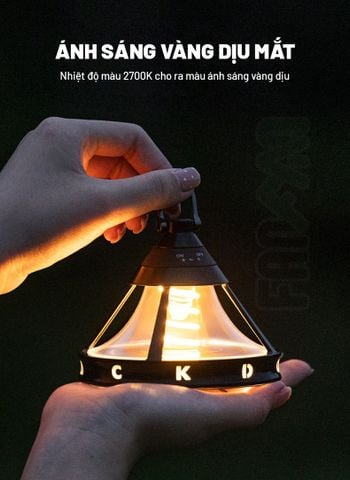 Đèn treo UFO trang trí cắm trại Blackdog CBD2550ZM029