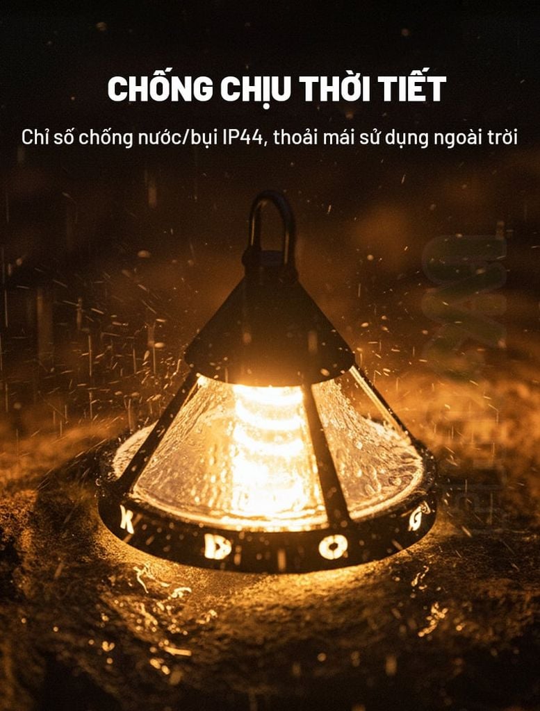 Đèn treo UFO trang trí cắm trại Blackdog CBD2550ZM029