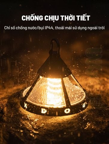 Đèn treo UFO trang trí cắm trại Blackdog CBD2550ZM029