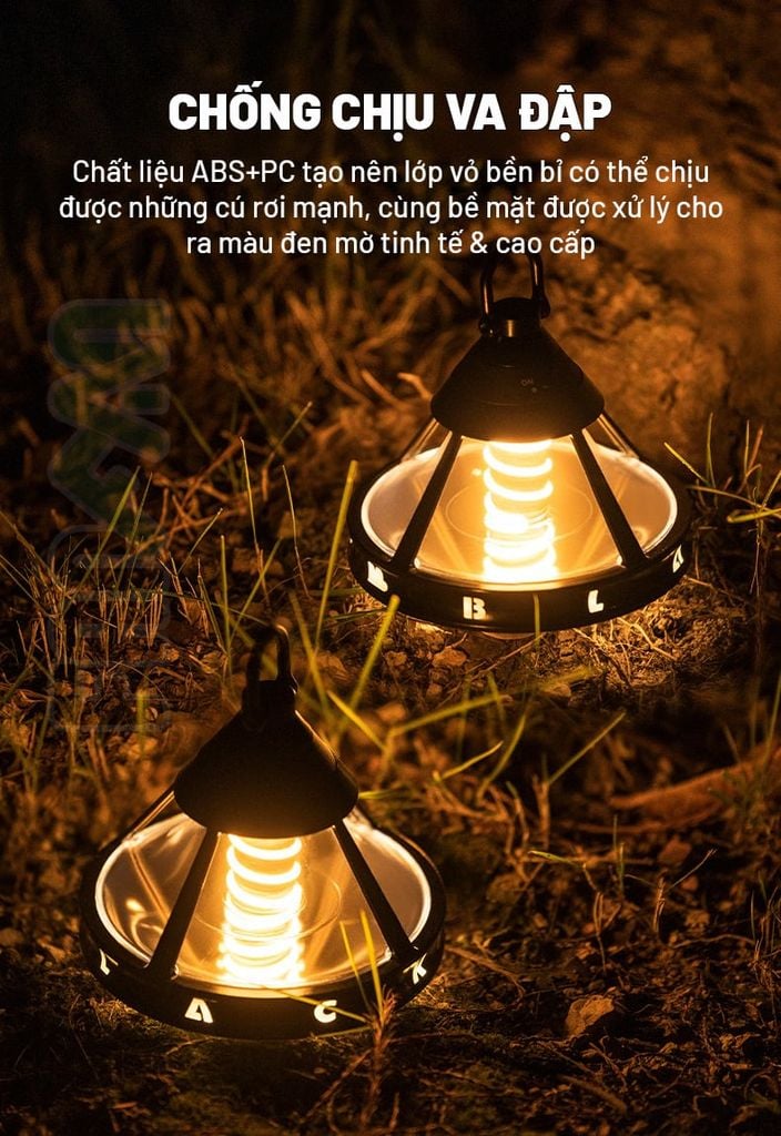 Đèn treo UFO trang trí cắm trại Blackdog CBD2550ZM029