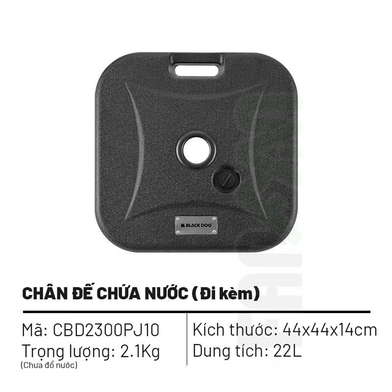 Dù cắm trại chống nắng UV xếp gọn Blackdog BD-TM23001
