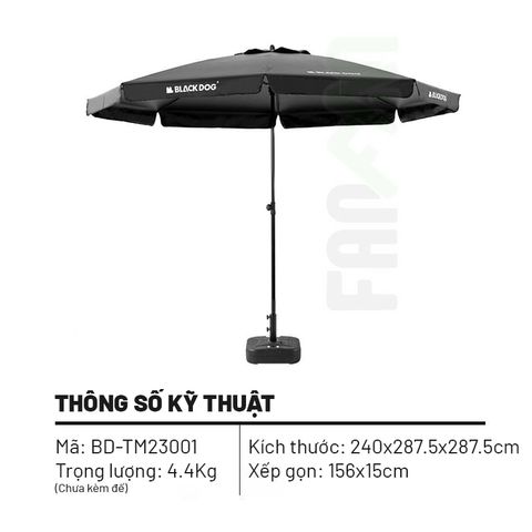 Dù cắm trại chống nắng UV xếp gọn Blackdog BD-TM23001
