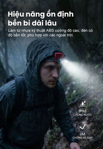 Đèn pin cài mũ đa năng Klarus HC3 PRO 260 lumen