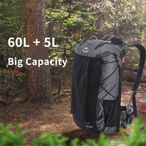 Balo leo núi 60 + 5L NatureHike NH19BP095
