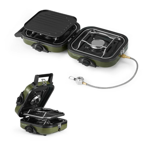 Bếp gas đôi xếp gọn Naturehike NH22RJ003 (mẫu mới 2025)