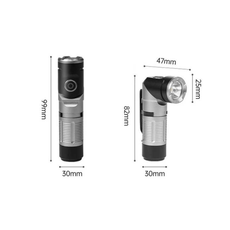 Đèn pin xoay đầu 90 độ đa năng Naturehike CNK2450ZM013