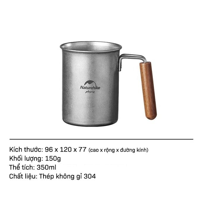 Cốc dã ngoại Glapming Naturehike NH21SJ001