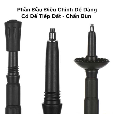 Gậy trekking leo núi nhôm khóa xoay Vultura VTR-TP2501