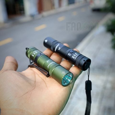 Pioocan L2 đèn pin EDC nhỏ gọn 750Lumens pin 14500 tương thích 1 viên AA