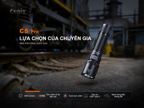 Đèn pin Fenix C5 Pro