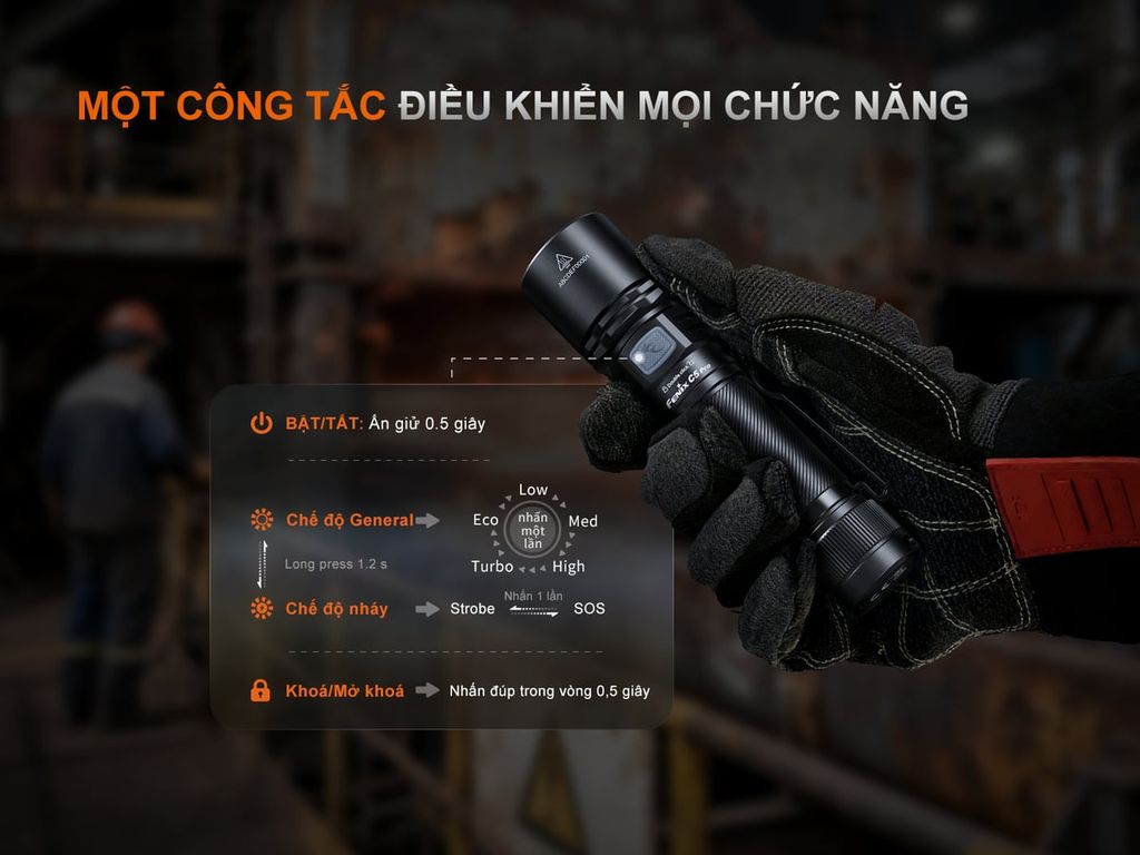 Đèn pin Fenix C5 Pro
