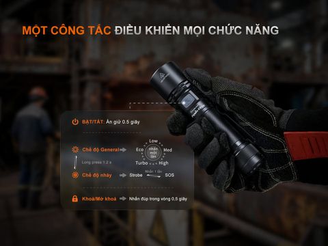 Đèn pin Fenix C5 Pro